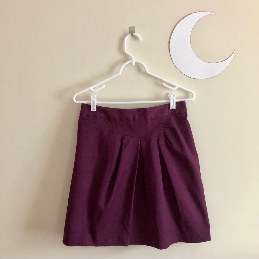 Anthropologie Tabitha cotton Skirt w/ Pockets